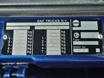 XF 530 SSC 6x2 VDL HOOKLIFT 660 cm